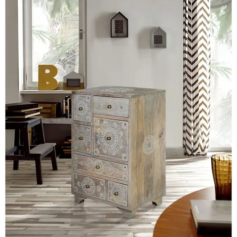 BOXED CLEMENTON 7-DRAWER CHEST OF DRAWERS (1 BOX)