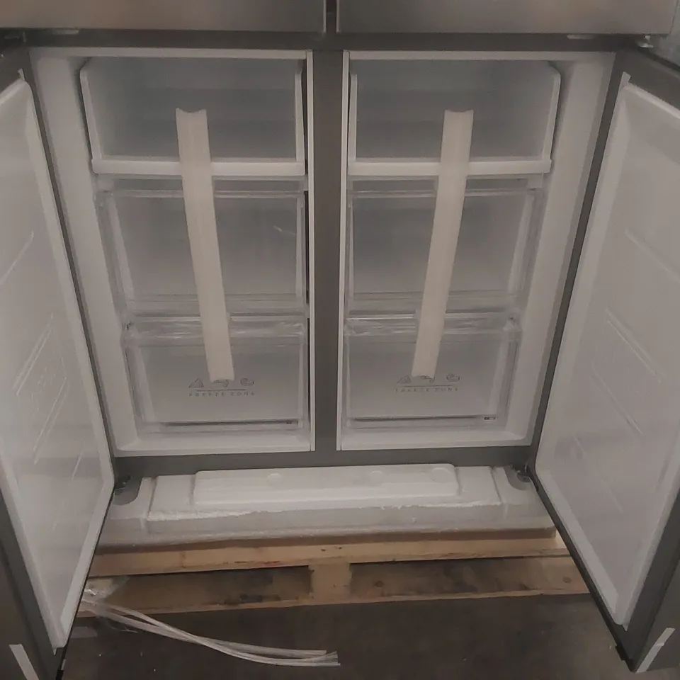 LOGIK L4D83X25 FRIDGE FREEZER - INOX