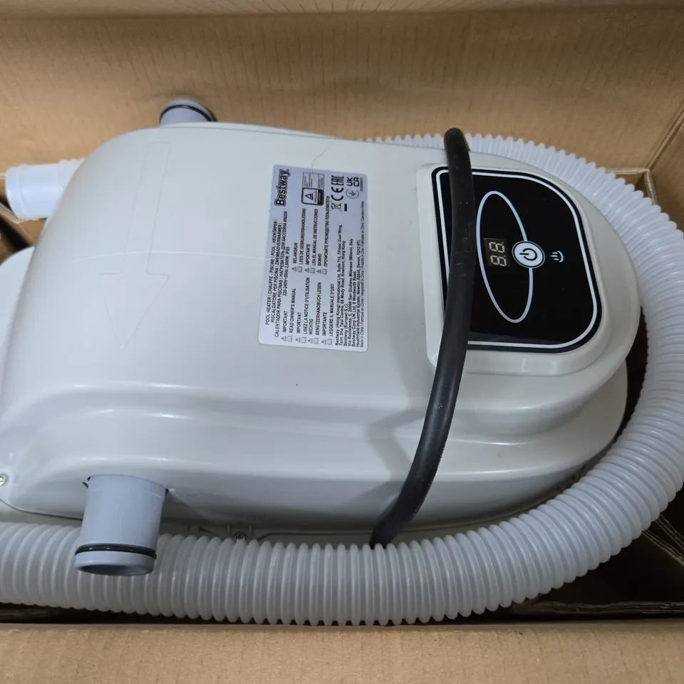 BOXED FLOW CLEAR POOL HEATER