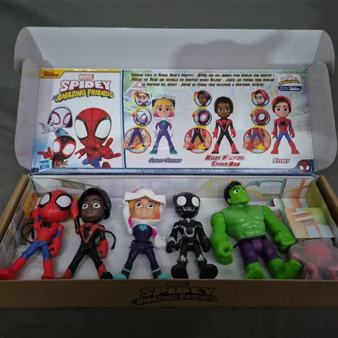 MARVEL SPIDEY AMAZING FRIENDS ACTION FIGURES