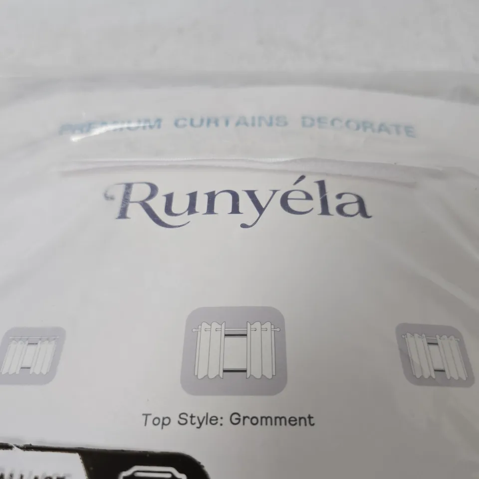 RUNYELA PREMIUM CURTAINS – GROMMET TOP