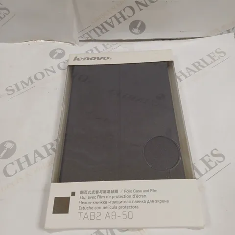 LENOVO TAB2 A8-50 FOLIO CASE AND FILM