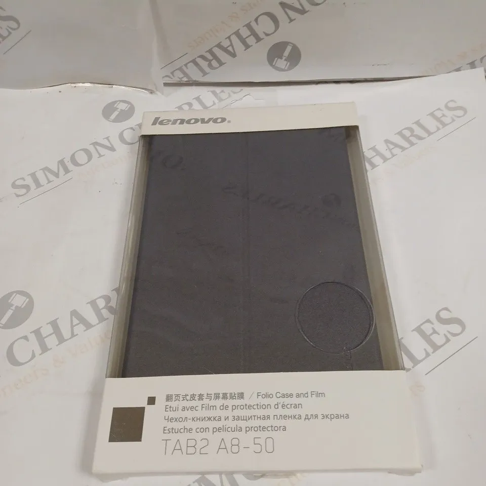 LENOVO TAB2 A8-50 FOLIO CASE AND FILM 