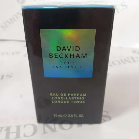 BOXED AND SEALED DAVID BECKHAM TRUE INSTINCT EAU DE PARFUM LONG-LASTING 75ML