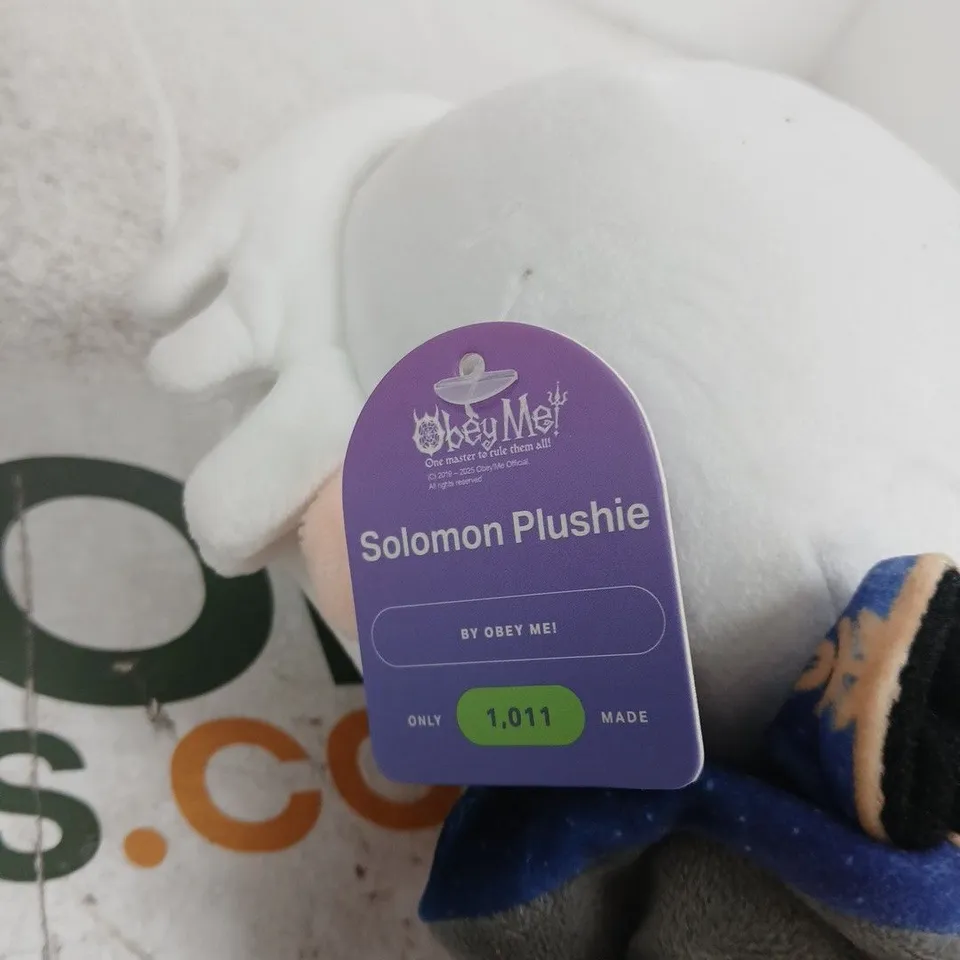 SOLOMON PLUSHIE – OBEY ME! CHARACTER (LIMITED TO 1,011 MADE)