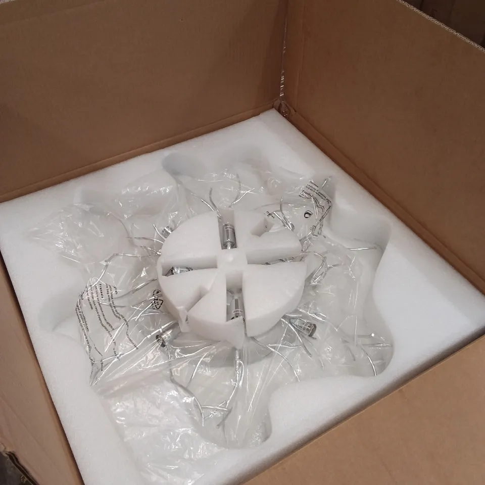 BOXED HANGING LIGHT - SILVER (1 BOX)