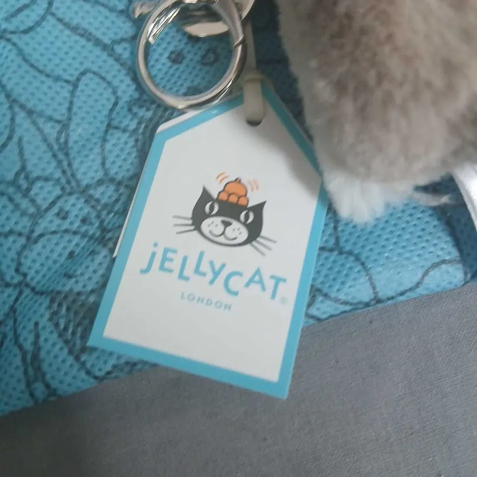 JELLYCAT BLOSSOM BEIGE BUNNY BAG CHARM