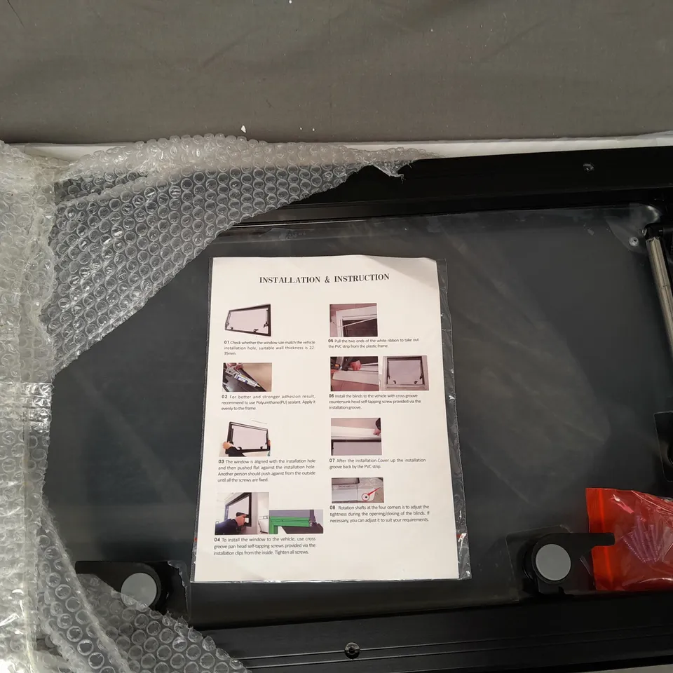 BOXED UNBRANDED TOP HINGED WINDOW