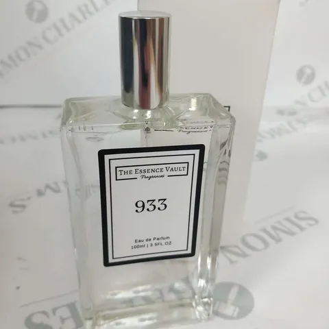 BOXED THE ESSENCE VAULT FRAGRANCES PARFUM NO 933 100ML