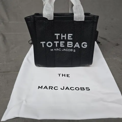 MARC JACOBS THE TOTE BAG – BLACK LEATHER TOTE