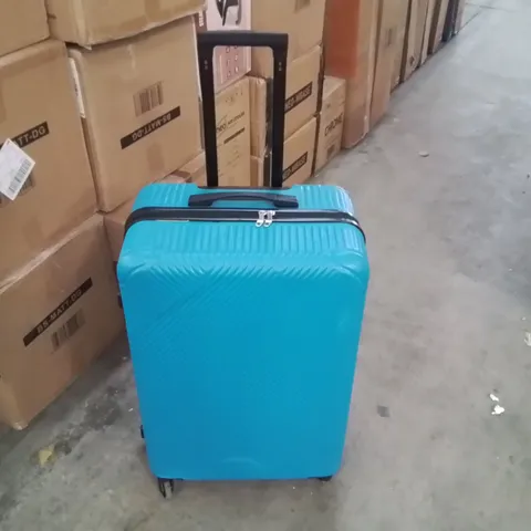 BOXED NEO ELECTRIC BLUE HARD SHELL LUGGAGE SUITCASES (1 BOX)