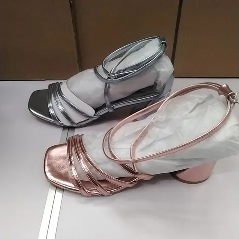PALLET CONTAINING APPROXIMATELY 100 WOMEN'S DESIGNER SHOES WHICH INCLUDE; SIMPLY BE HEELS AND SIMILAR PRODUCTS ETC