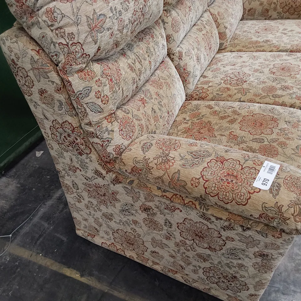QUALITY BRITISH DESIGNER G PLAN MALVERN THREE SEATER SOFA CONISTON AVENUE FABRIC 