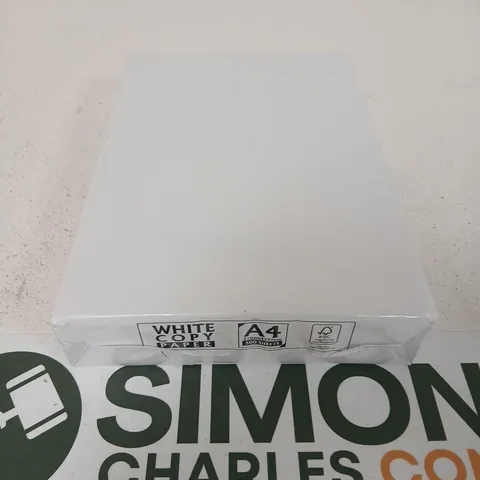 TWO A4 WHITE COPY PAPER, 500 SHEETS – BOXED