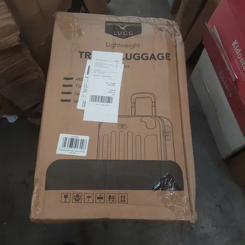 BOXED LUGG LIGHTWEIGHT TRAVEL SUITCASE 