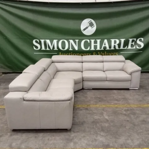 BRADY PREMIUM LEATHER CORNER SOFA 