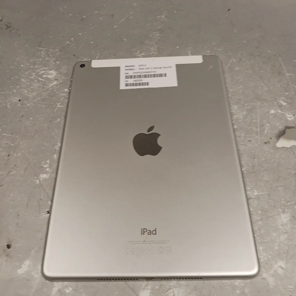 APPLE IPAD AIR 2 CELLULAR SILVER - MODEL A1567