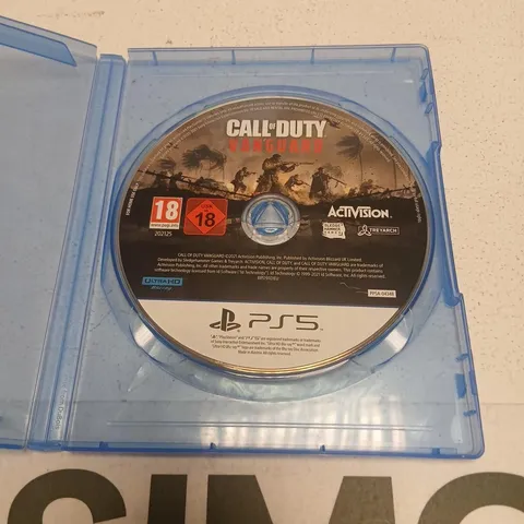 CALL OF DUTY VANGUARD – PS5 GAME DISC