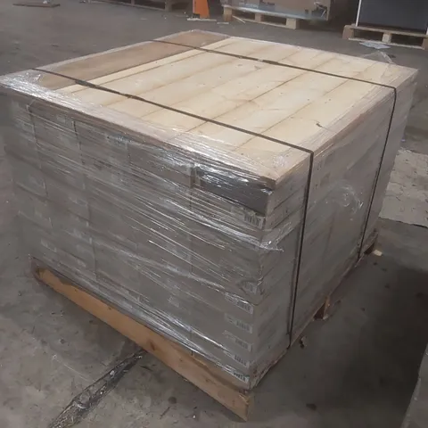 PALLET CONTAINING APPROXIMATELY 50x PACKS OF BRAND NEW EARTH WORNS LVT LUXURY VINYL TILE G.W.C 9810 50 PACKS 184MM X 950X3MM 50 WEAR LAYER