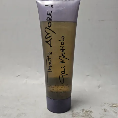 BOX OF APPROXIMATELY 15 GAI MATTIOLO THAT'S AMORE SHOWER GEL 250ML WOMEN