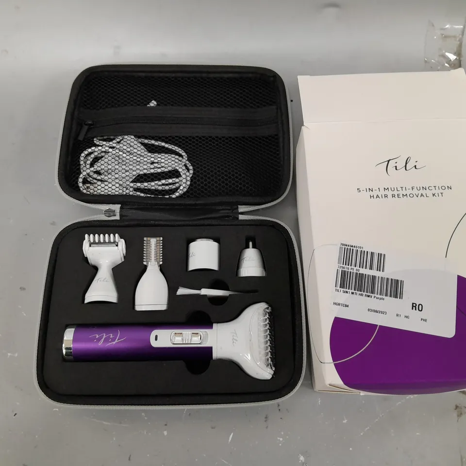 TILI 5-IN-1 MULTI-FUNCTION HAIR REMOVAL KIT 