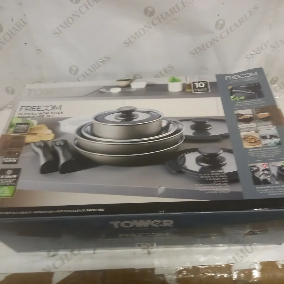 TOWER FREEDOM COOKWARE SET