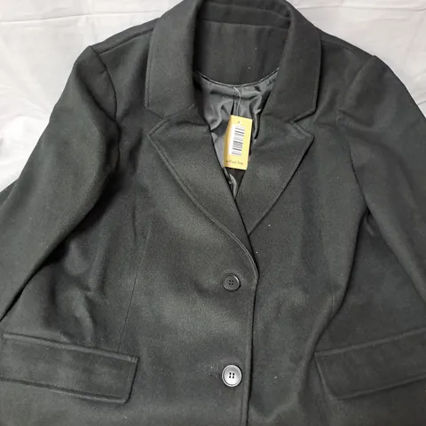 WILFRED FREE LADIES COAT - BLACK - SIZE 20
