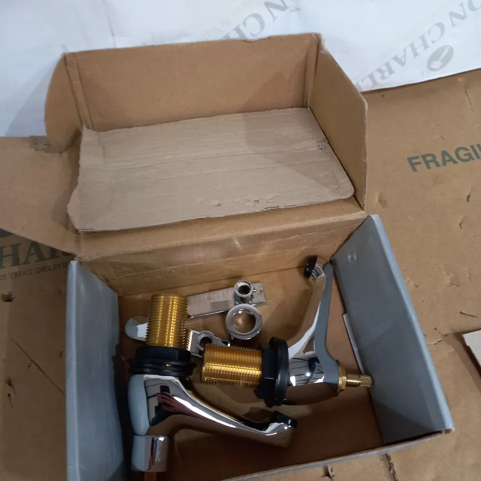 SET OF 2 SILVER TRADE TAPS 