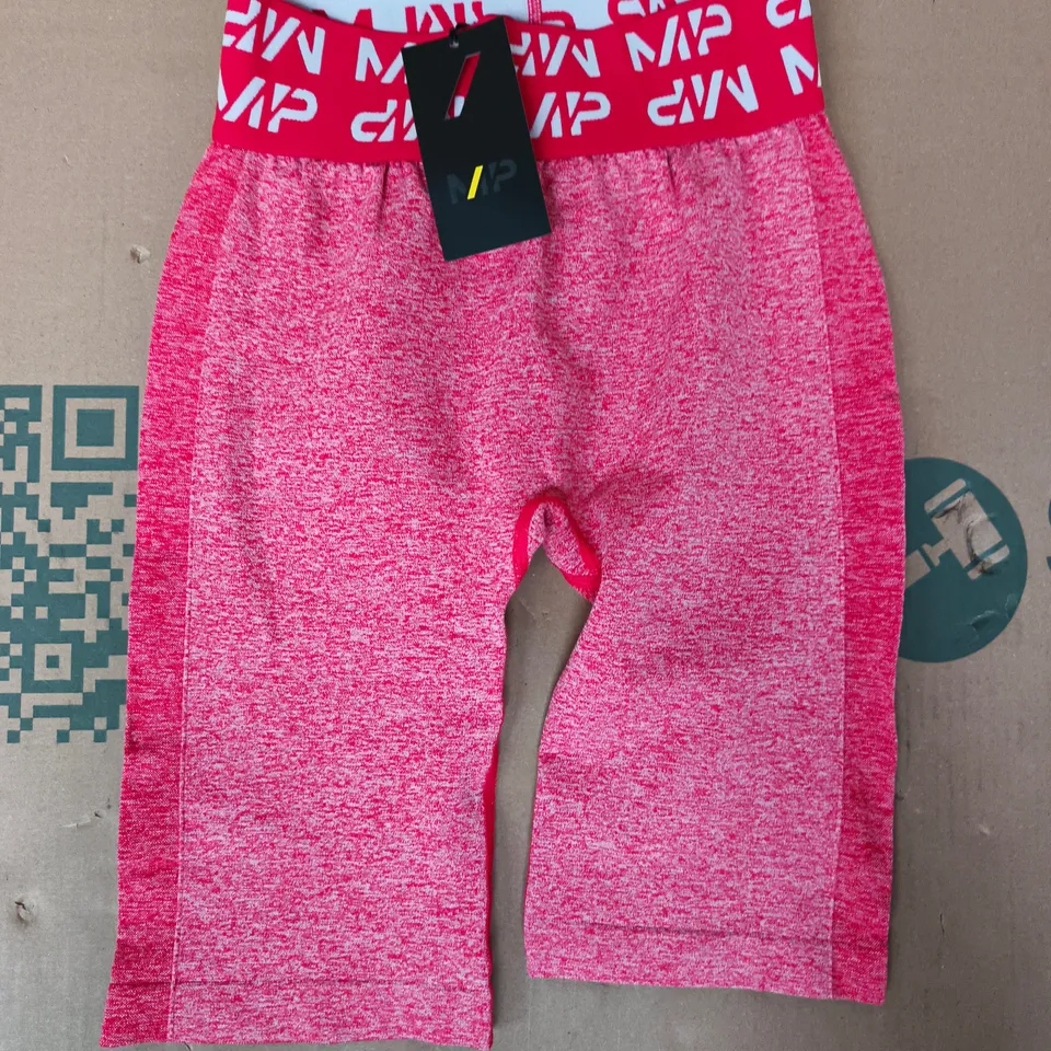 MP WOMEN'S CURVE CYCLING SHORTS IN RED SIZE XS