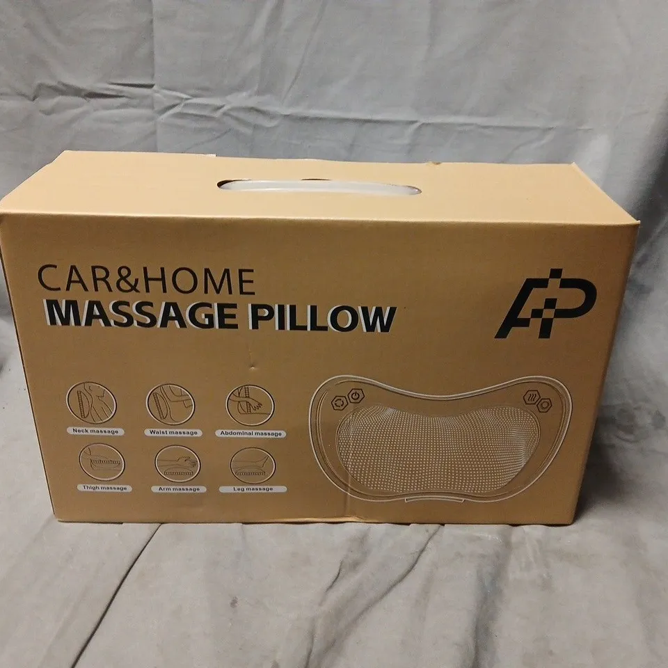 BOXED AP CAR & HOME MASSAGE PILLOW