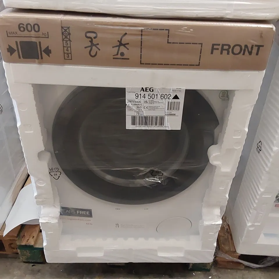 AEG LFR74164UC 10KG WASHING MACHINE WITH 1600 RPM - WHITE - A RATED RRP £875