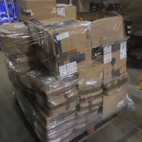 PALLET CONTAINING CATERING ITEMS AND PRODUCTS SUCH AS;OLYMPIA GLASS JUGS 1L,OLYMPIA NARROW RIMMED PLATES,PASABAHCE GOBLET GLASSES