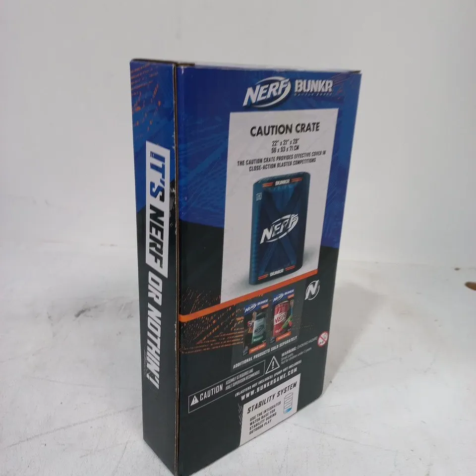 NERF BUNKER INFLATABLE CAUTION CRATE