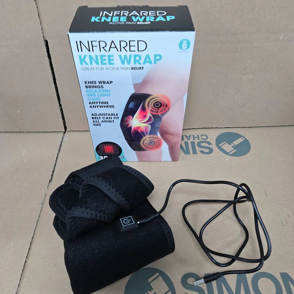 INFRARED KNEE WRAP – PAIN RELIEF DEVICE WITH ADJUSTABLE BELT 
