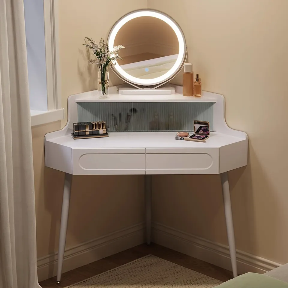 BOXED WOLTU DRESSING TABLE WITH MIRROR (1 BOX)