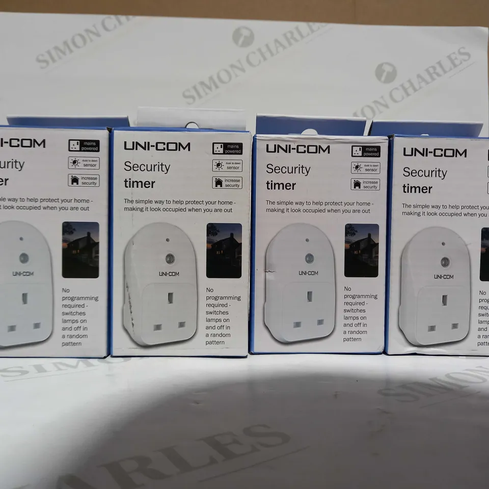 UNI-COM SET OF 4 SECURITY TIMERS