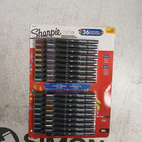 SHARPIE 36 COLOUR CREATIVE MARKERS PACK
