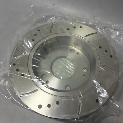 SEALED HONDA PN1464 R DRILLED GROOVED BRAKE DISC 