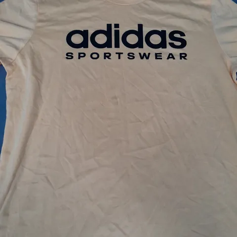 ADIDAS SPORTSWEAR T-SHIRT IN YELLOW SIZE MEDIUM