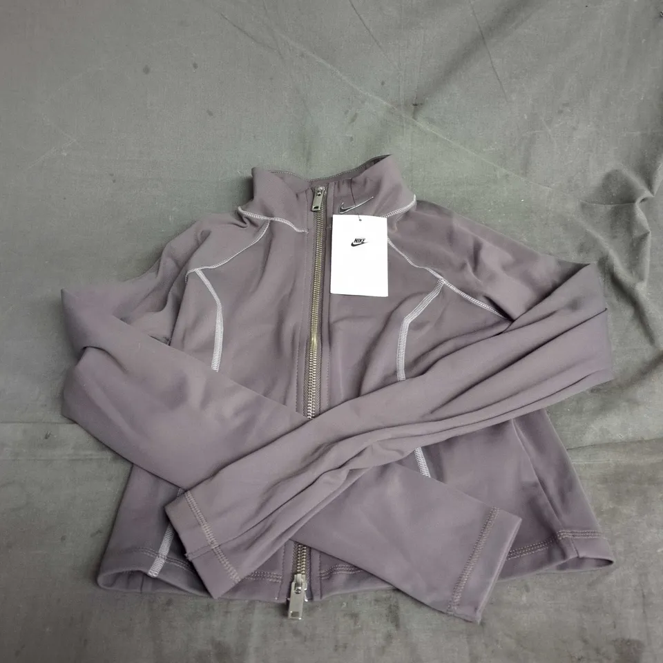 NIKE WOMEN'S FULL ZIP JACKET IN CISTERNE – XS