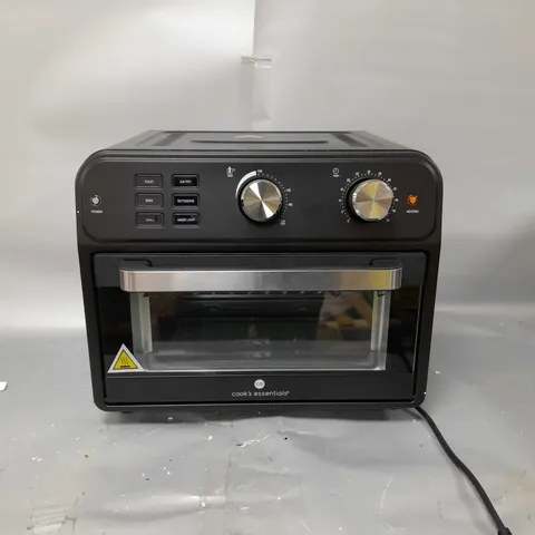 BOXED COOK'S ESSENTIAL 21-LITRE AIRFRYER OVEN IN BLACK