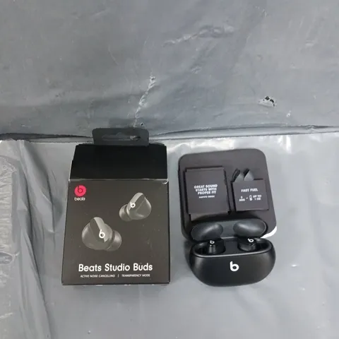 BOXED BEATS STUDIO BUDS - BLACK 