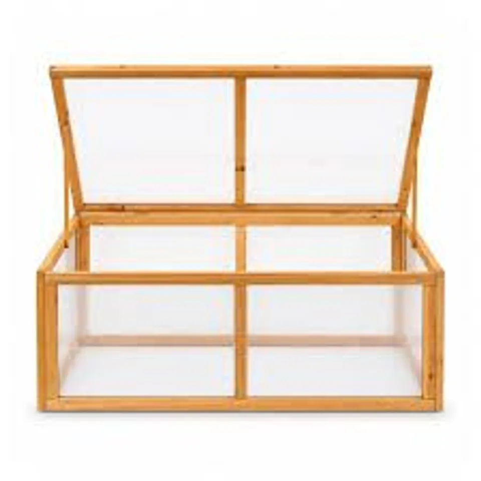 BOXED OYPLA WOODEN COLD FRAME