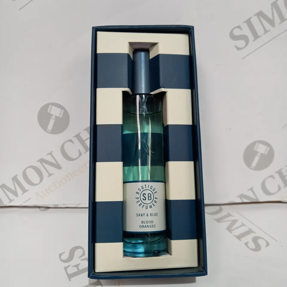 SHAY & BLUE BOUTIQUE PERFUMERY BLOOD ORANGE NATURAL SPRAY FRAGRANCE 