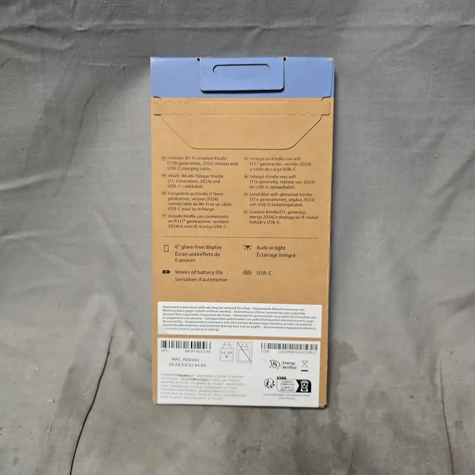 BOXED AND SEALED AMAZON KINDLE GEN 11 IN BLACK