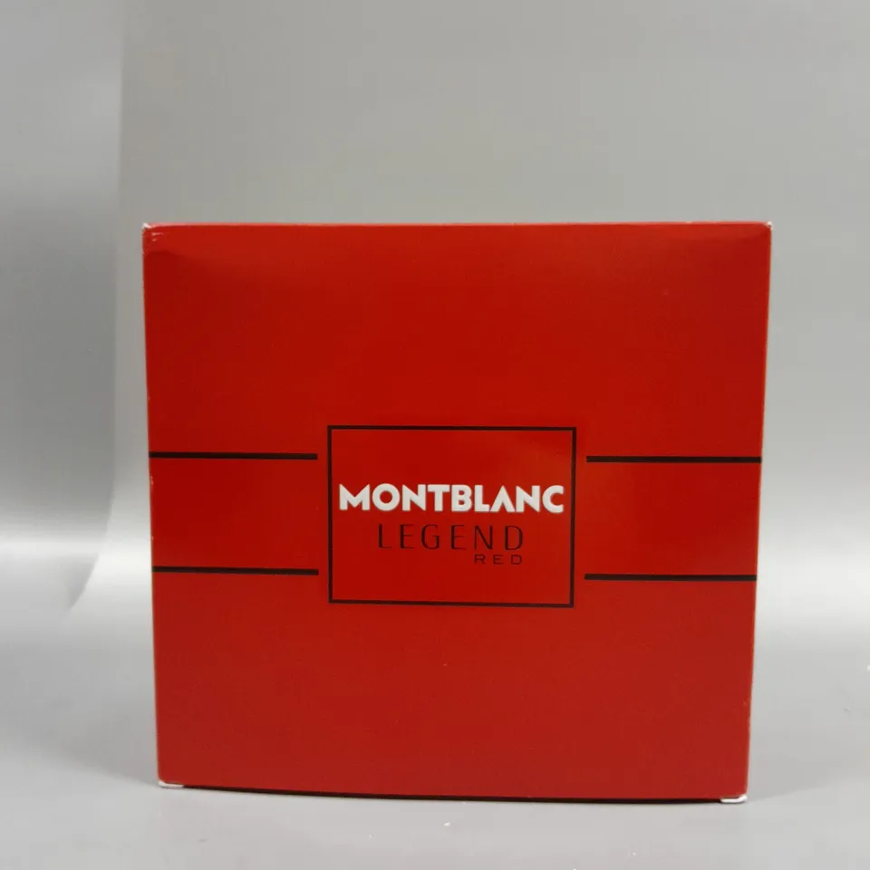 BOXED MONTBLANC LEGEND RED EAU DE PARFUM 50ML GIFT SET RRP £54
