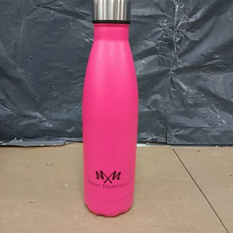 MARC MARCIELO STAINLESS STEEL WATER BOTTLE - HOT AND COLD - PINK - 500ML