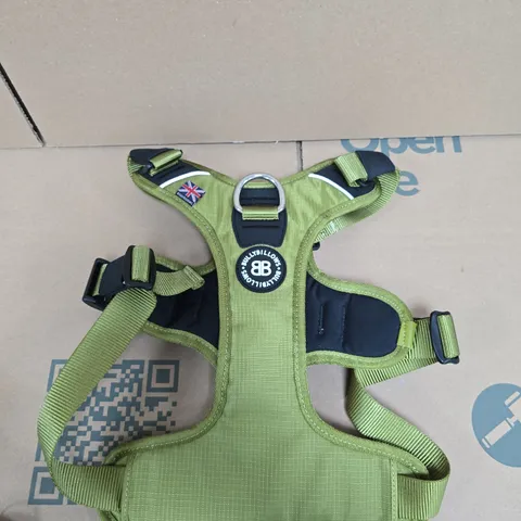 BULLYBILLOWS HURRICANE HARNESS GREEN – SIZE D
