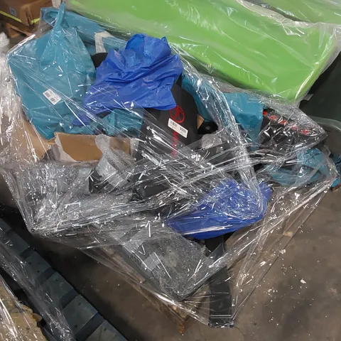 PALLET OF ASSORTED EXERCISE EQUIPMENT PARTS