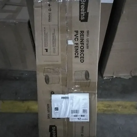 BOXED BREEINS REINFORCED PVC FENCE LG1699 X2